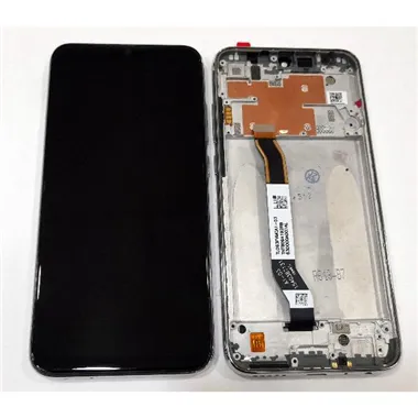 Pantalla LCD para Xiaomi Redmi Note 8 M1908C3JH M1908C3JG M1908C3JI mas tactil negro mas marco blanco