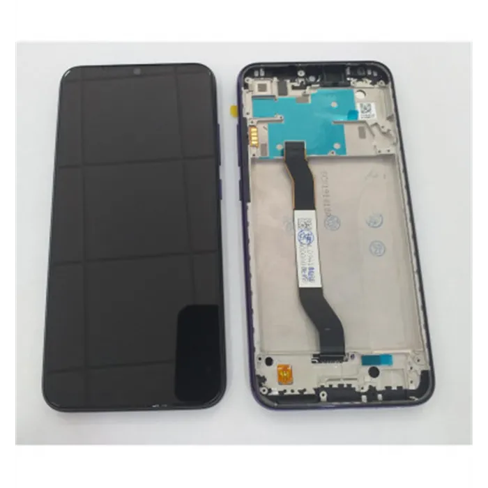 Pantalla LCD para Xiaomi Redmi Note 8 C3J M1908C3JH M1908C3JG mas tactil negro mas marco lila