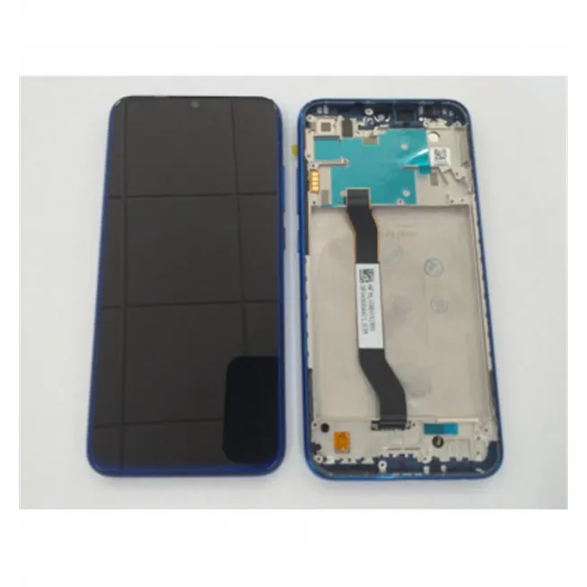Pantalla LCD para Xiaomi Redmi Note 8 mas tactil negro mas marco azul