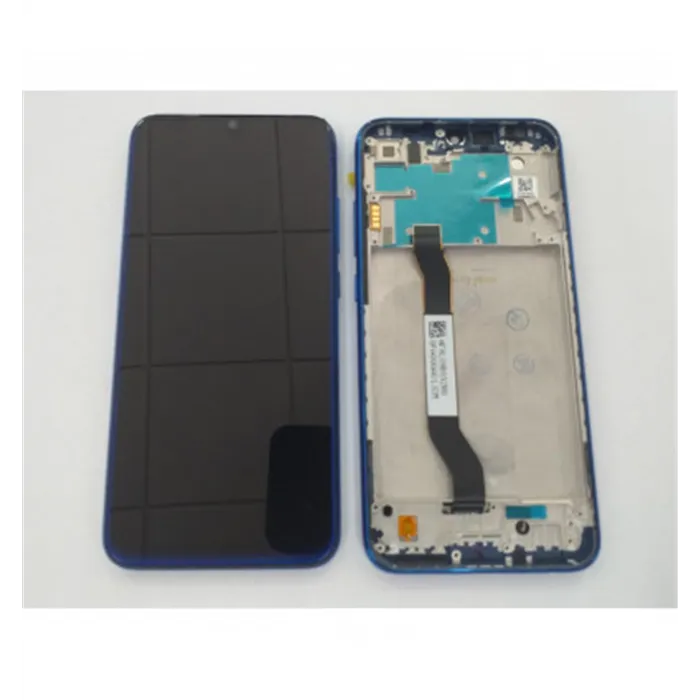 Pantalla LCD para Xiaomi Redmi Note 8 mas tactil negro mas marco azul