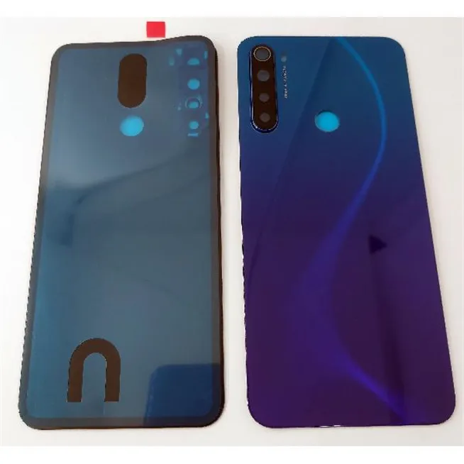 Tapa trasera o tapa bateria azul para Xiaomi Redmi Note 8 con lente de camara