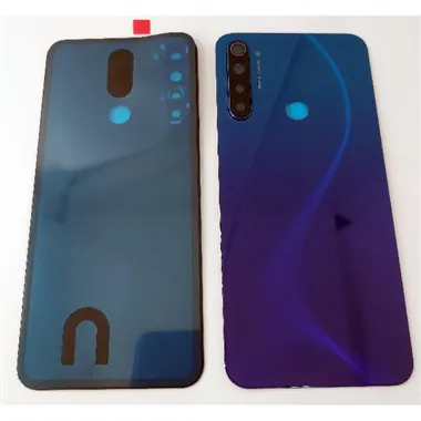 Tapa trasera o tapa bateria azul para Xiaomi Redmi Note 8 con lente de camara