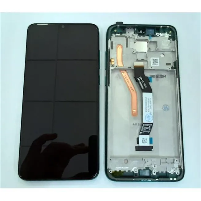 Pantalla LCD para Xiaomi Redmi Note 8 Pro mas tactil negro mas marco verde calidad premium