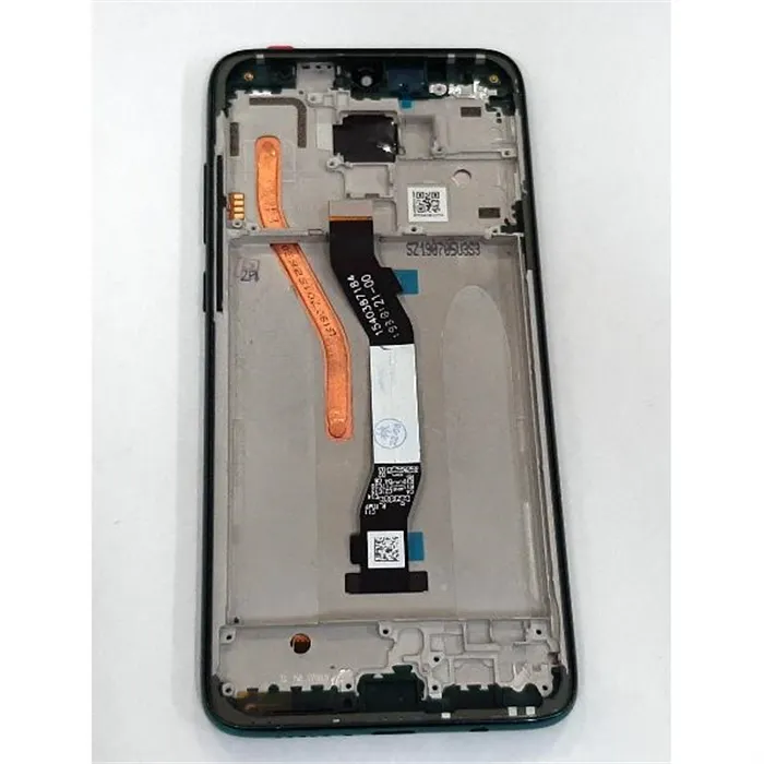 Pantalla lcd para Xiaomi Redmi Note 8 Pro Red Rice Note 8 Pro mas tactil negro mas marco verde compatible (dual sim