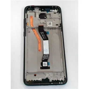 Pantalla lcd para Xiaomi Redmi Note 8 Pro Red Rice Note 8 Pro mas tactil negro mas marco verde compatible (dual sim
