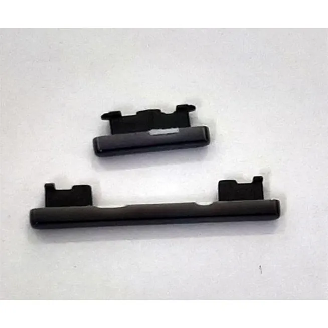 Set 2 botones negros para Xiaomi Redmi note 8 Pro calidad premium