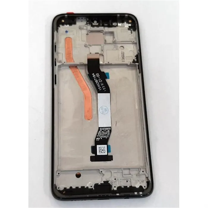 Pantalla lcd para Xiaomi Redmi Note 8 Pro Red Rice Note 8 Pro mas tactil negro mas marco negro compatible (dual sim
