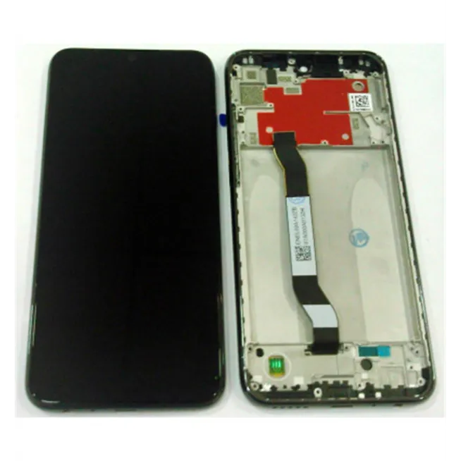Pantalla LCD para Xiaomi Redmi Note 8T mas tactil negro mas carcasa central o marco negro calidad premium