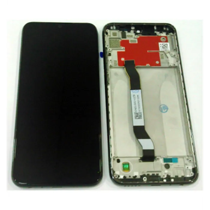 Pantalla LCD para Xiaomi Redmi Note 8T mas tactil negro mas carcasa central o marco negro calidad premium