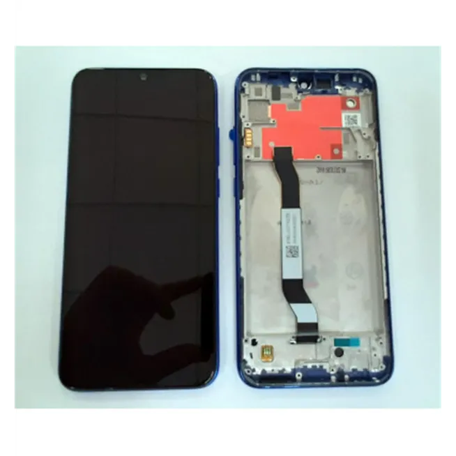 Pantalla LCD para Xiaomi Redmi Note 8T mas tactil negro mas marco azul calidad premium