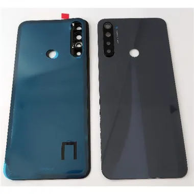 Tapa trasera o tapa bateria negra para Xiaomi Redmi Note 8T con lente de camara