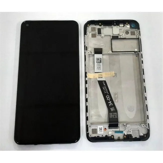 Pantalla lcd para Xiaomi Redmi Note 9 Redmi 10X 560003J15S00 mas tactil negro mas gris Service Pack