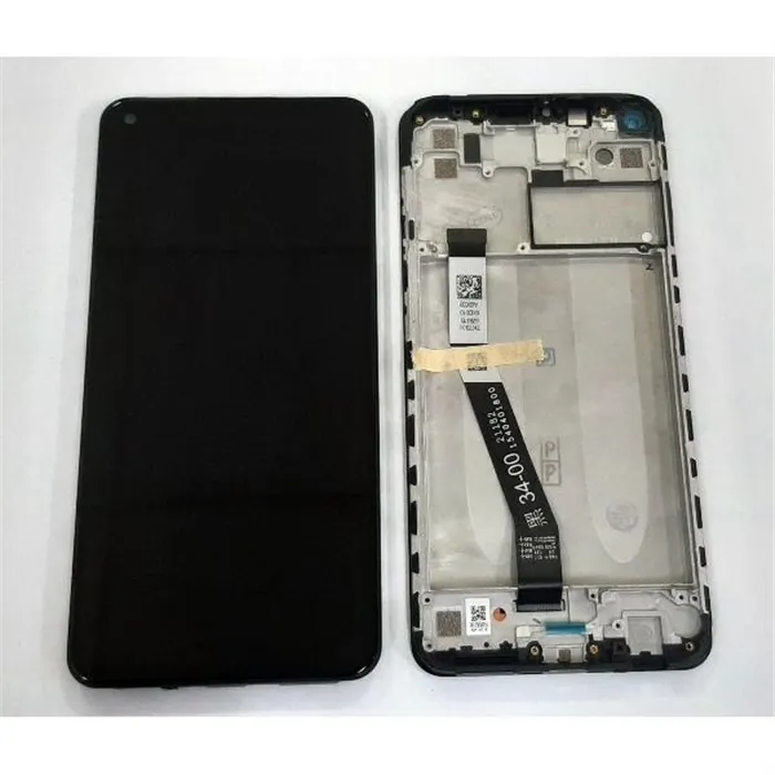 Pantalla lcd para Xiaomi Redmi Note 9 Redmi 10X 560003J15S00 mas tactil negro mas gris Service Pack