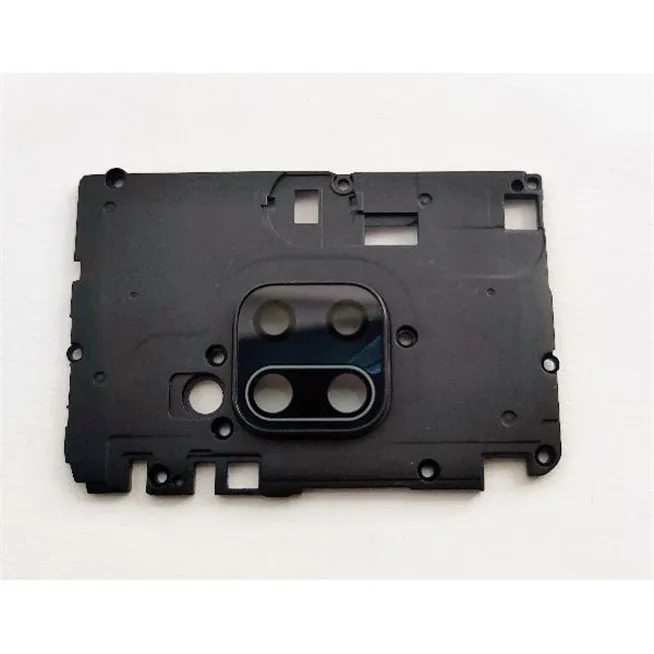 Carcasa sujecion mas cubierta camara negra para Xiaomi Redmi Note 9 calidad premium