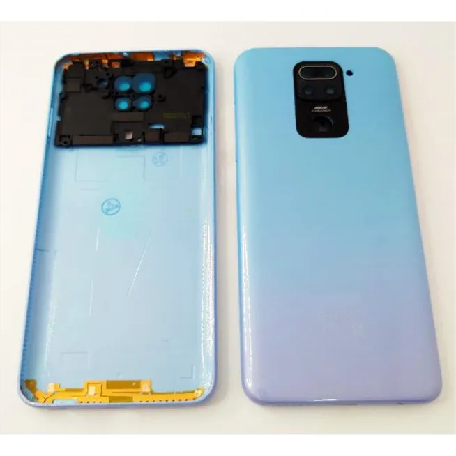 Tapa trasera o tapa bateria blanca para Xiaomi Redmi Note 9 con lente de camara