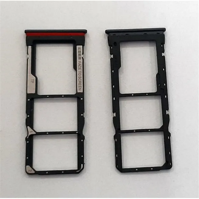 Soporte o bandeja dual sim negra para Xiaomi Redmi Note 9 5G calidad premium