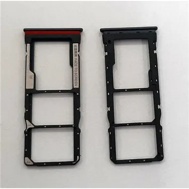 Soporte o bandeja dual sim negra para Xiaomi Redmi Note 9 5G calidad premium