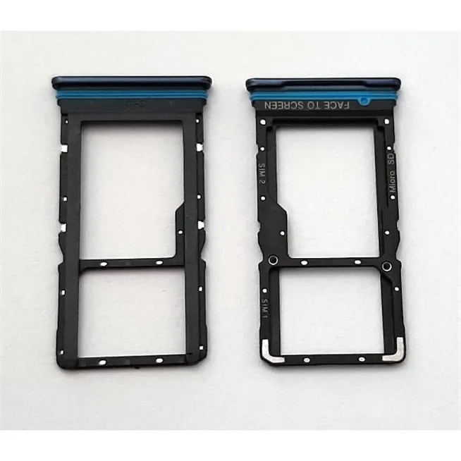 Soporte o bandeja sim negra para Xiaomi Redmi Note 9 5G calidad premium