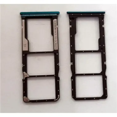 Soporte o bandeja dual sim verde para Xiaomi Redmi Note 9 5G calidad premium