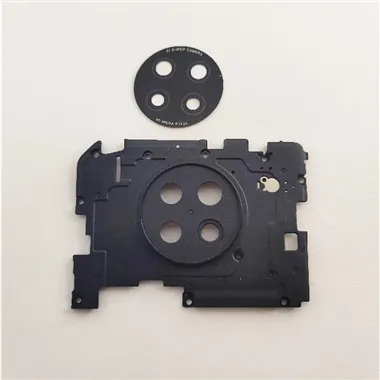 Carcasa sujecion mas cubierta camara negra para Xiaomi Redmi Note 9 5G calidad premium