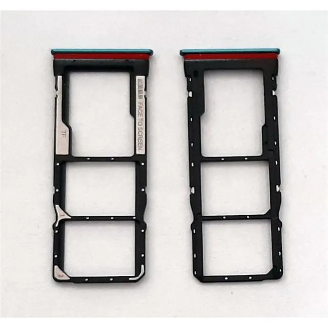 Soporte o bandeja sim azul para Xiaomi Redmi Note 9T 5G calidad premium