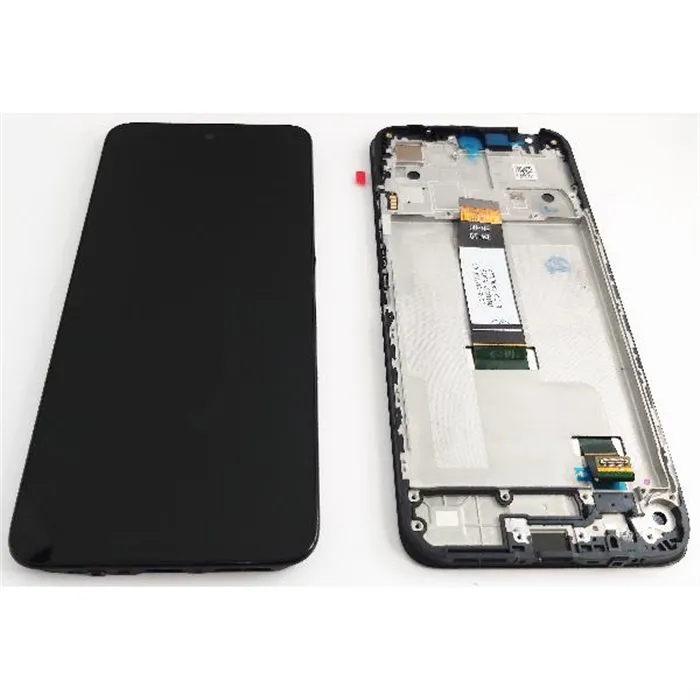 Pantalla LCD para Xiaomi Redmi 12 mas tactil negro mas marco negro calidad premium 