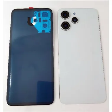 Tapa trasera o tapa bateria blanca para Xiaomi Redmi 12 con lente de camara CSL