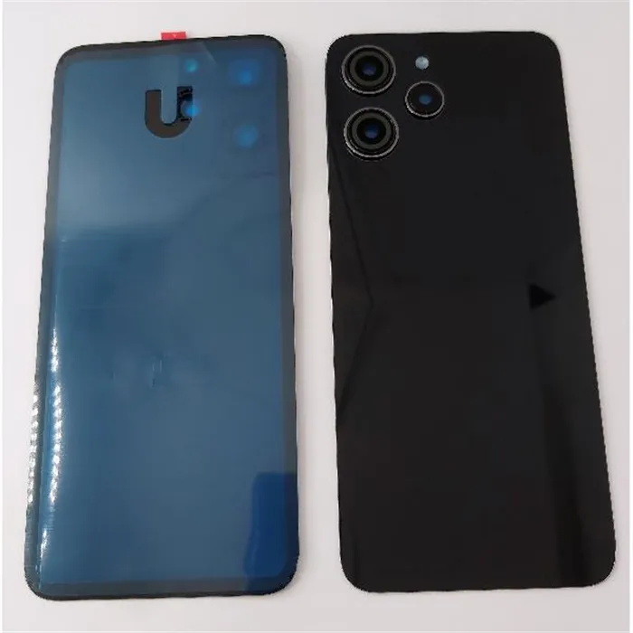 Tapa trasera o tapa bateria negra para Xiaomi Redmi 12 con lente de camara CSL