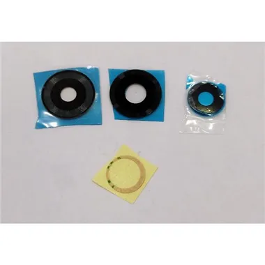 Set de 3 cristales de camara para Xiaomi Redmi 12 5G calidad premium