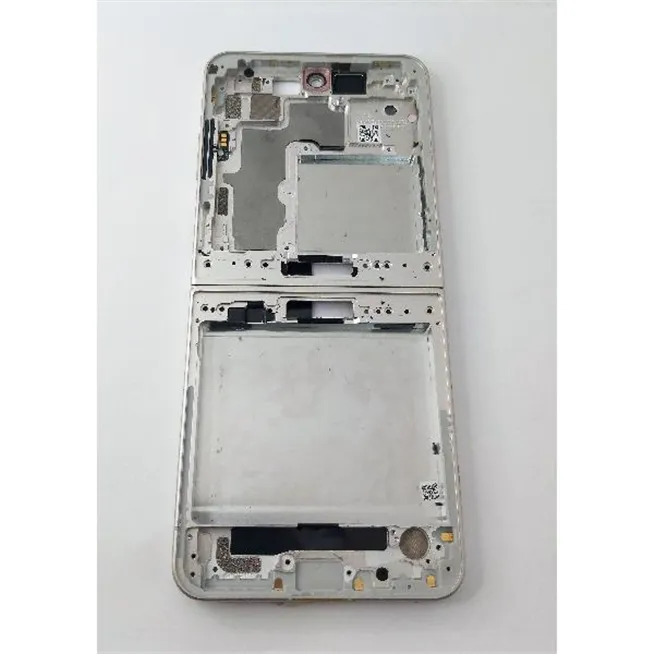 Carcasa o marco central dorado para lcd superior para ZTE Nubia Flip 5G 