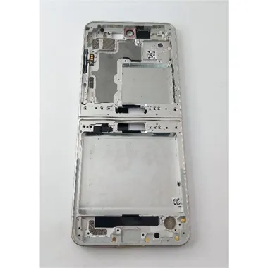 Carcasa o marco central dorado para lcd superior para ZTE Nubia Flip 5G 