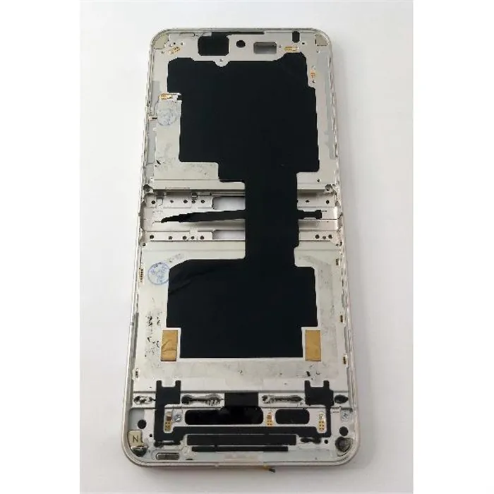 Carcasa o marco central dorado para lcd superior para ZTE Nubia Flip 5G 