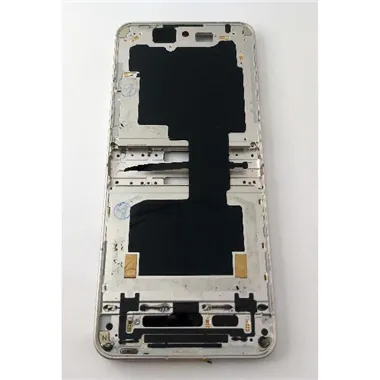 Carcasa o marco central dorado para lcd superior para ZTE Nubia Flip 5G 