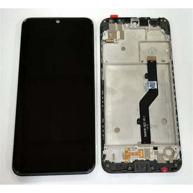 pantalla lcd para zte blade a5 2020 mas tactil negro mas marco negro calidad premium