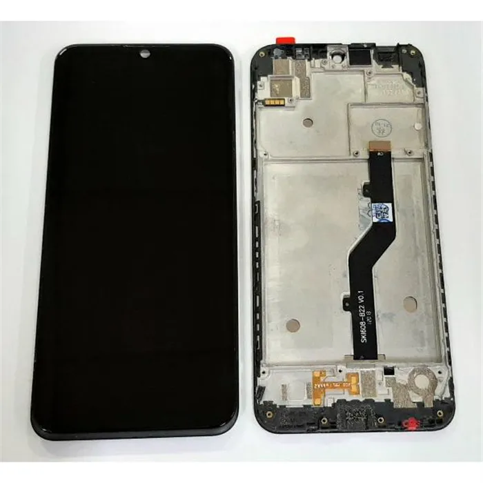 pantalla lcd para zte blade a5 2020 mas tactil negro mas marco negro calidad premium