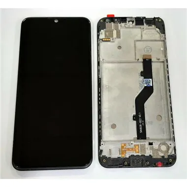 pantalla lcd para zte blade a5 2020 mas tactil negro mas marco negro calidad premium