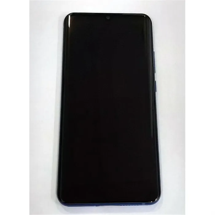 Pantalla lcd para ZTE Axon 11 5G mas tactil negro mas marco azul calidad premium