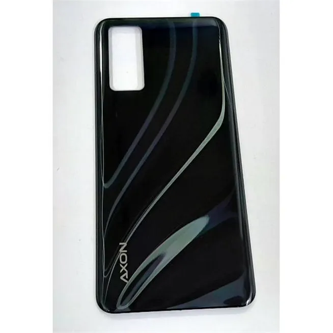 tapa trasera o tapa bateria negra para zte axon 20 4g zte axon 20 5g calidad premium