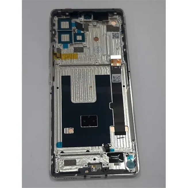 Pantalla lcd para ZTE Axon 30 Ultra mas tactil negro mas marco dorado calidad premium
