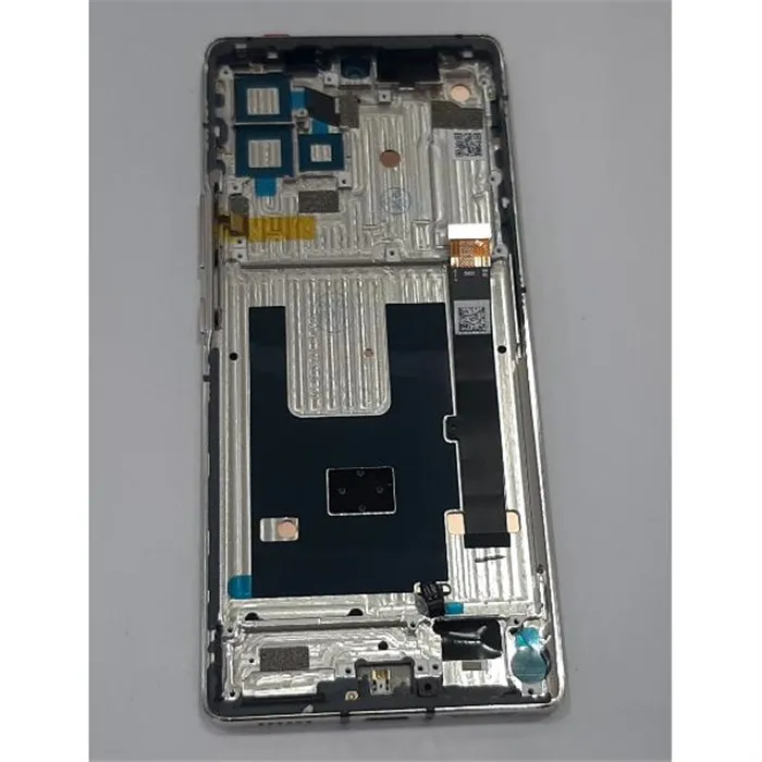 Pantalla lcd para ZTE Axon 30 Ultra mas tactil negro mas marco dorado calidad premium