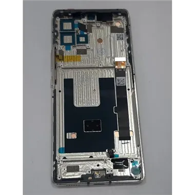 Pantalla lcd para ZTE Axon 30 Ultra mas tactil negro mas marco dorado calidad premium