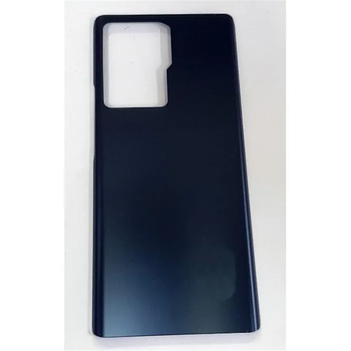 Tapa trasera o tapa bateria negra para zte axon 30 ultra calidad premium