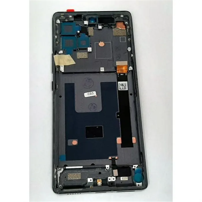 Pantalla lcd para ZTE Axon 30 Ultra mas tactil negro mas marco negro calidad premium