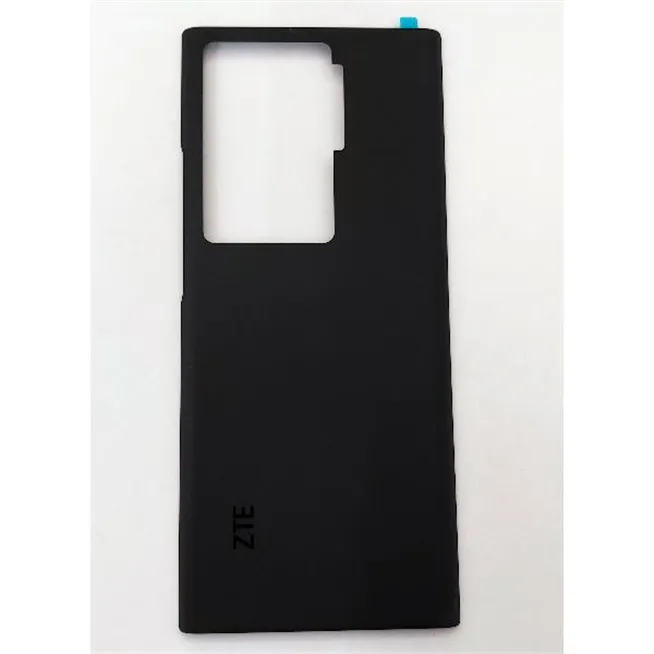 Tapa trasera o tapa bateria negra para ZTE Axon 40 Ultra