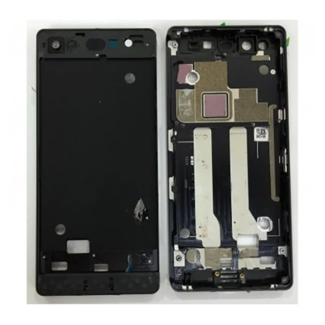 Zte Axon M carcasa central o marco de pantalla principal negro premium