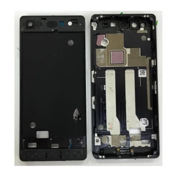 Zte Axon M carcasa central o marco de pantalla principal negro premium