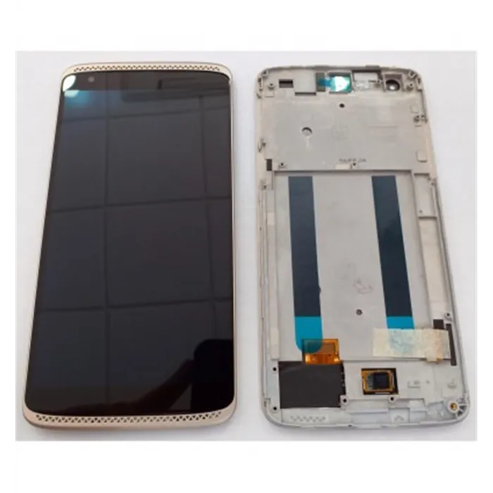 ZTE Axon Mini B2016 pantalla lcd + tactil negro + marco dorado premium