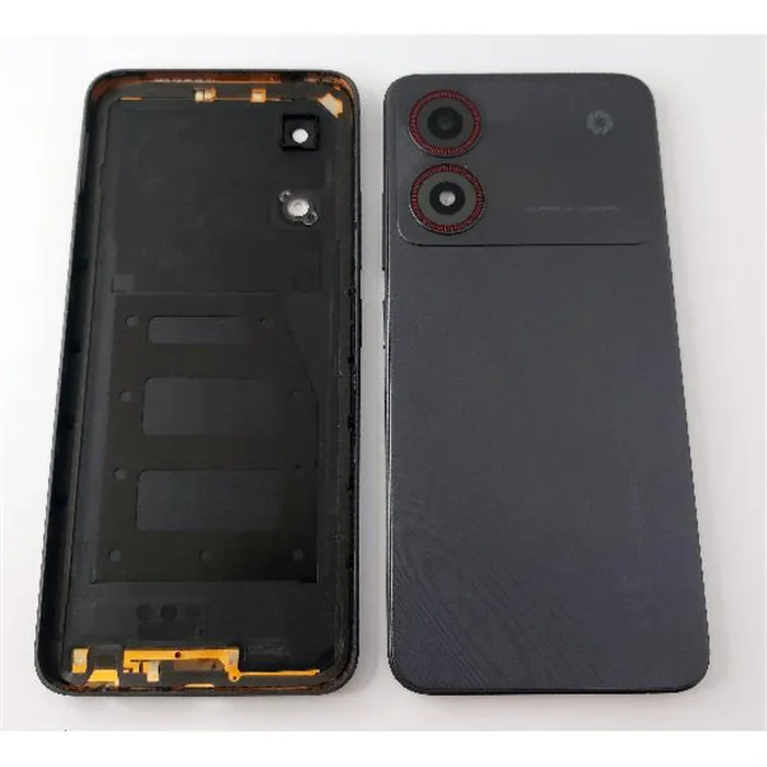 Tapa trasera o tapa bateria negra para ZTE Blade A34 