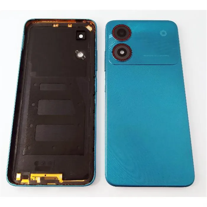 Tapa trasera o tapa bateria gris para ZTE Blade A34 