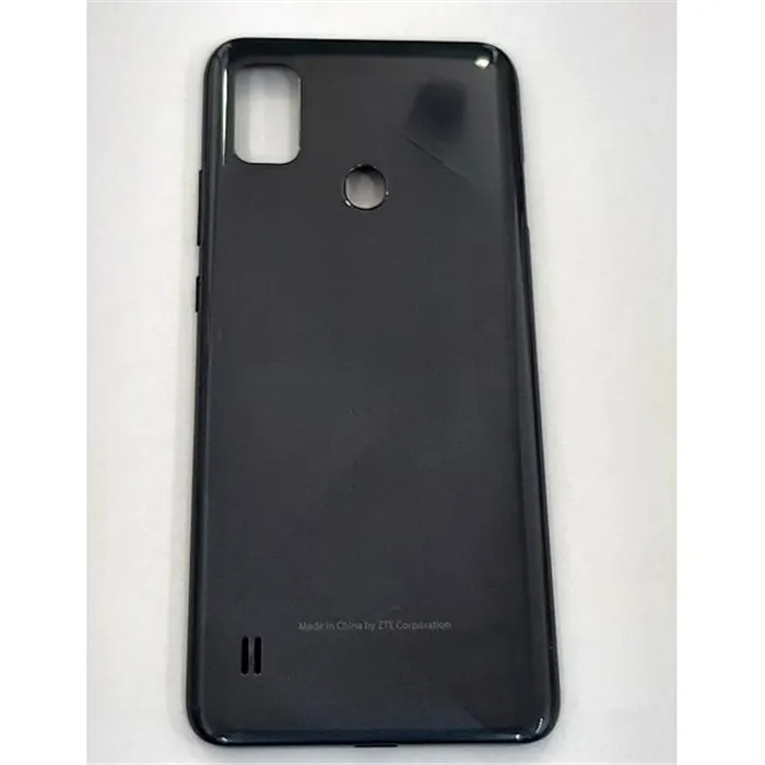 Tapa trasera o tapa bateria gris para ZTE Blade A51 2021